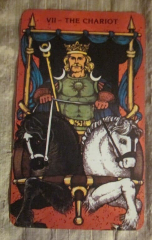 02/09/12: Tripping Over a Shadow | The Chariot Everyday Tarot