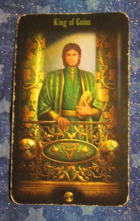 05/01/12: Have you eaten? | King Pentacles Everyday Tarot