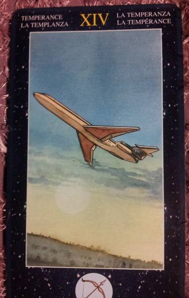07/09/13: Homemade Ticket / Temperance Everyday Tarot