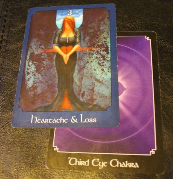 01/11/14: Bite of the Choice / 3 of Swords, 3rd Eye Everyday Tarot