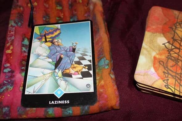 05/03/14: Still lazy? Day Off! / 9 of Cups!